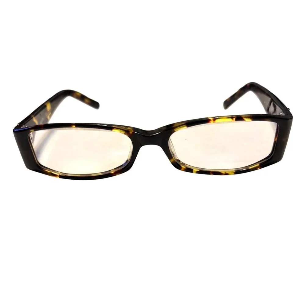 Seen & Style Frames Tortoiseshell Rectangular Optical Glasses Mod.714-C1 READ!